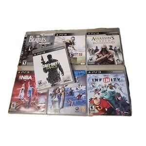 7 PlayStation 3 Call Of Duty Infinity Beatles Madden 15 Nba2k13 Video Game